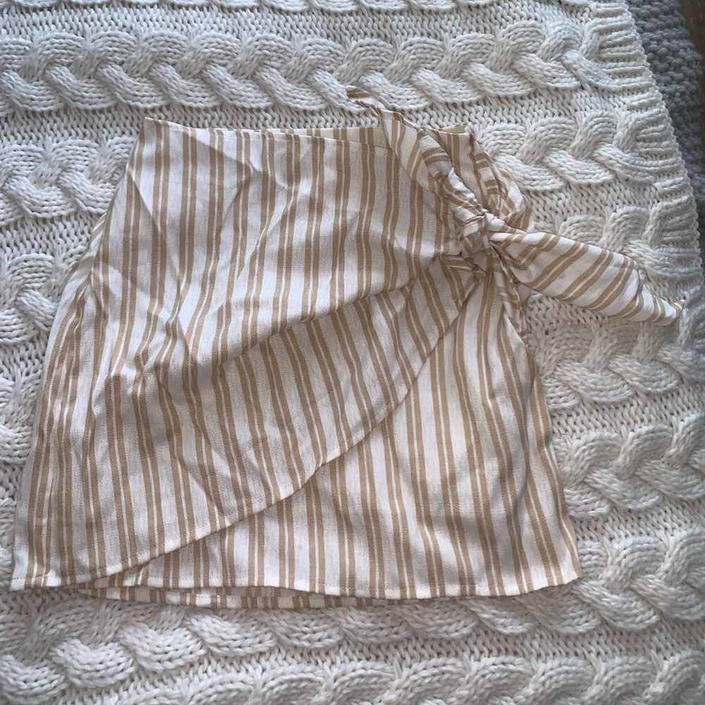 Lulus side tie skirt